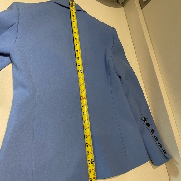 $695 Veronica Beard Colson Periwinkle Blue Dickey Jacket Luxury Blazer sz 4 - Picture 13 of 16